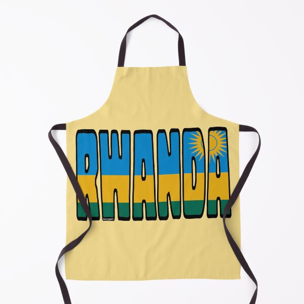 Item preview, Rwanda Font with Rwandan Flag designed and sold by Havocgirl.
