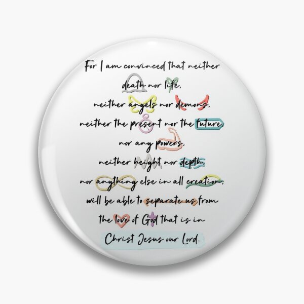 Item preview, Romans 8:38-39 designed and sold by Elle  Hazlett.