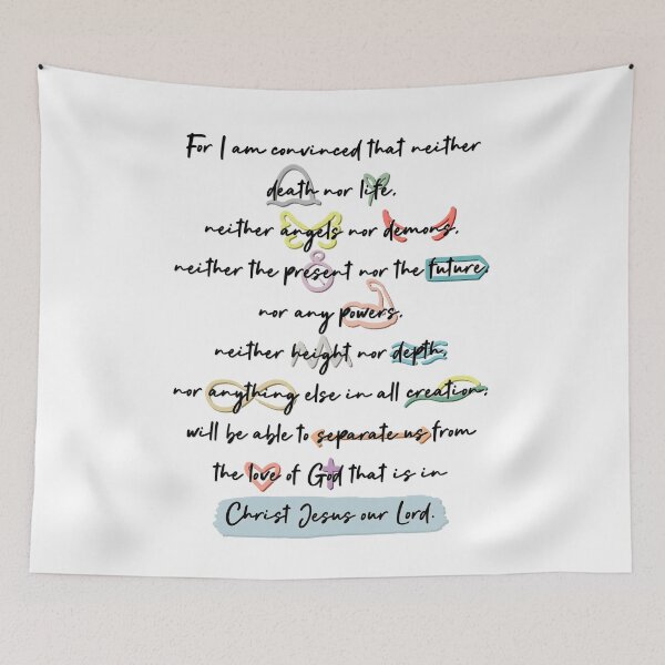 Item preview, Romans 8:38-39 designed and sold by Elle  Hazlett.