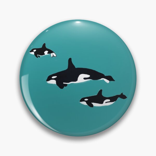 Item preview, Orca Family Pod designed and sold by RiverOrchid.
