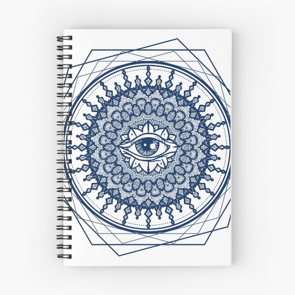 Item preview, Lines Circles with All Seeing Eye 22 designed and sold by serbyk.