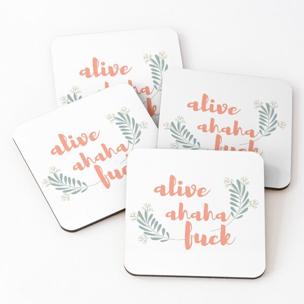 Item preview, Alive Ahaha Fuck designed and sold by tinasartcorner.