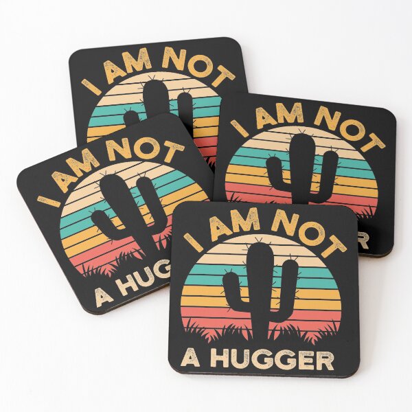 Item preview, I Am Not A Hugger  designed and sold by FaizalPeyjal.