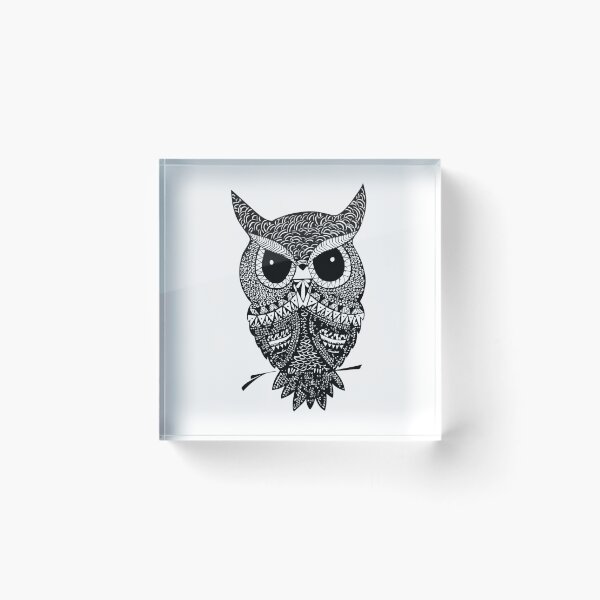 Item preview, Owl Mandala designed and sold by MandalaApparel.