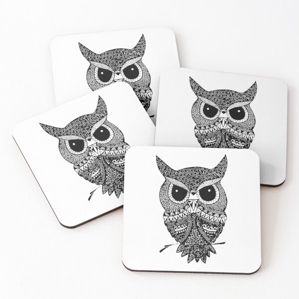 Item preview, Owl Mandala designed and sold by MandalaApparel.