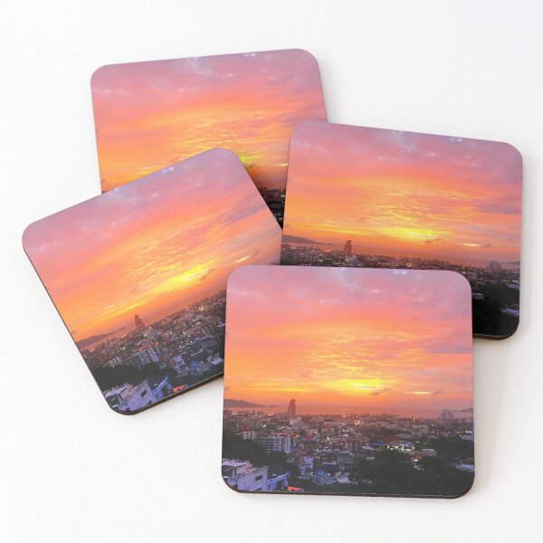 Item preview, Tropical Sunset at Patong Beach Phuket Thailand designed and sold by parest.
