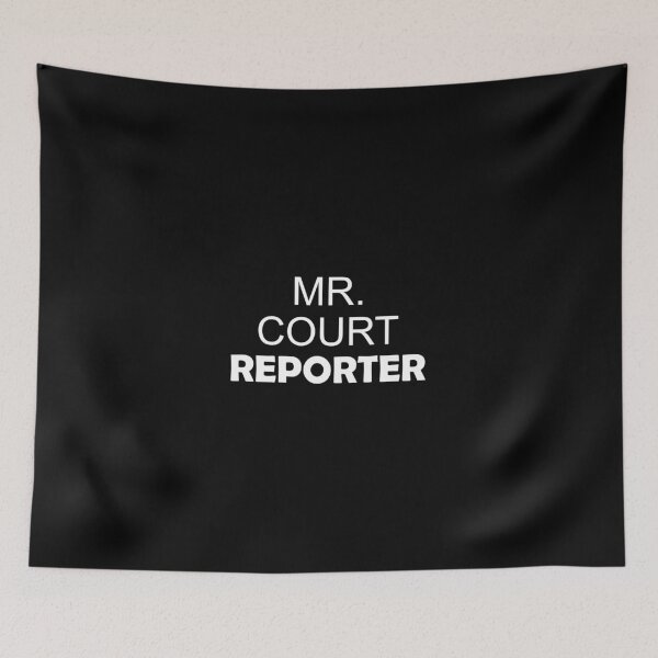 Item preview, Mr. court reporter  designed and sold by M-Farouk.