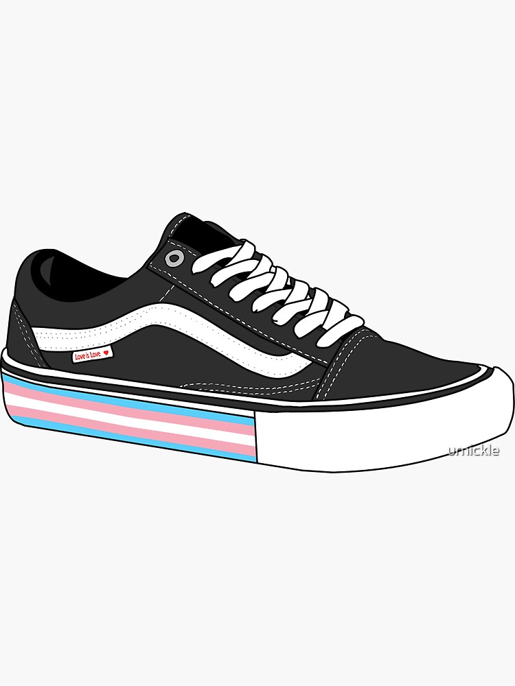 Trans on sale pride shoes