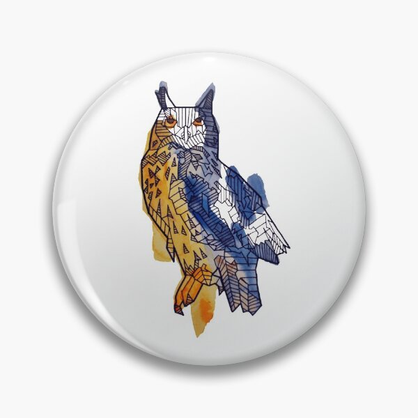 Item preview, Geometric Owl designed and sold by Total-Cult.