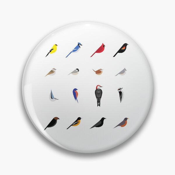 Item preview, Common Backyard Birds of North America  designed and sold by jspiggle.