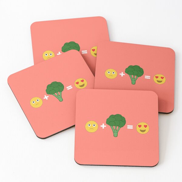 Item preview, Sad Face + Broccoli = Happy Face designed and sold by GrimButterfly.