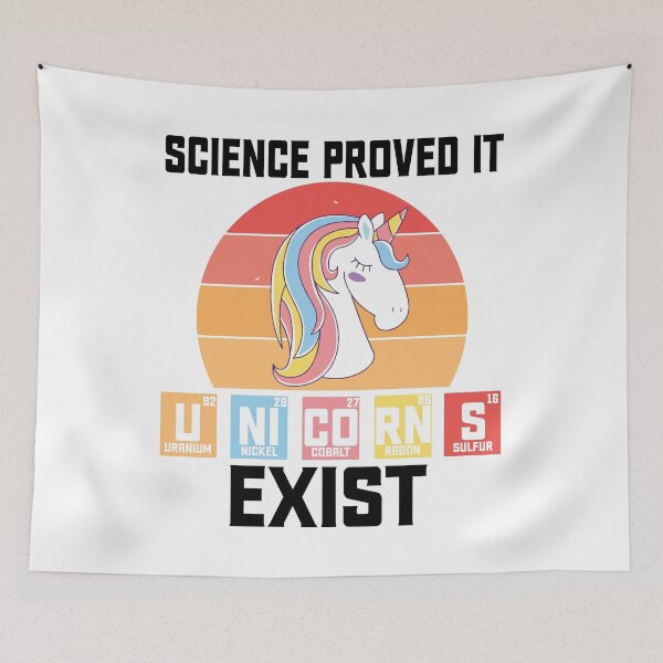 Item preview,  Science Proved It unicorns Exist , unicorn gift ,unicorn  idea designed and sold by Noussairox.