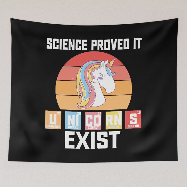 Item preview,  Science Proved It unicorns Exist , unicorn gift ,unicorn  idea designed and sold by Noussairox.