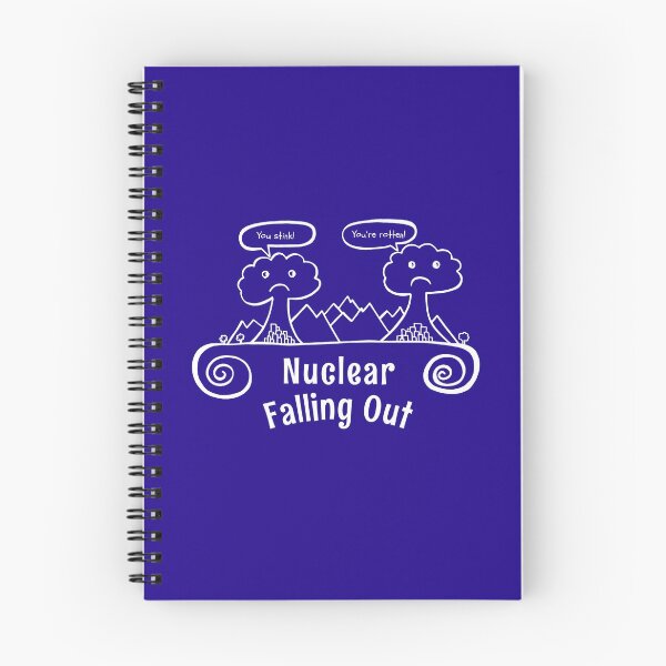 Item preview, Nuclear Falling Out- Funny Nuclear Bomb Design T-Shirt designed and sold by Davey's Designs.