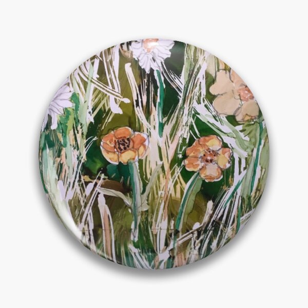 Item preview, Buttercups and Daisies in Meadow designed and sold by judithinkwell.