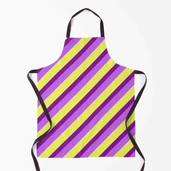 Item preview, Complimentary Stripey Diagonal Pattern - Purple Yellow Colors designed and sold by Wizzles Emporium.