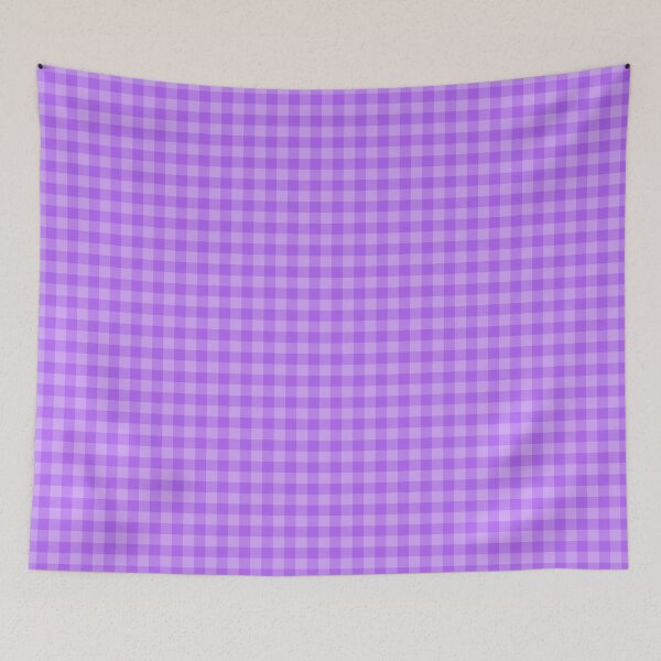 Item preview, Check / Checker / Checkered Purple Pattern designed and sold by BlusparkStudio.