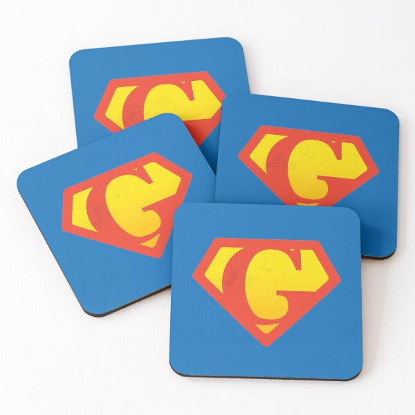 Item preview, G letter Super party superhuman personalize alphabet for Grayson, Greyson and Gabriel designed and sold by Urosek.