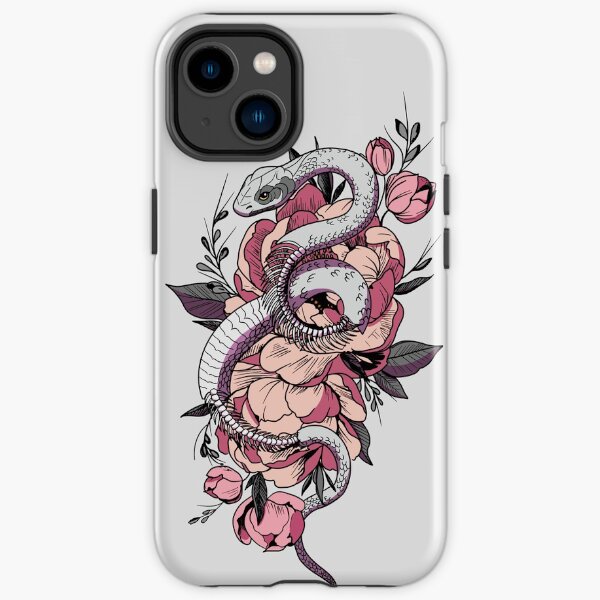 snake and bones iPhone Tough Case