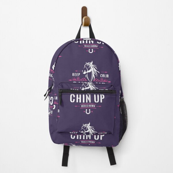 Item preview, HORSES: Keep Calm Chin Up Heels Down designed and sold by Sandra78.