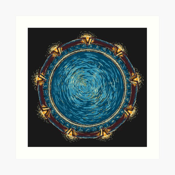 Starry Gate Art Print