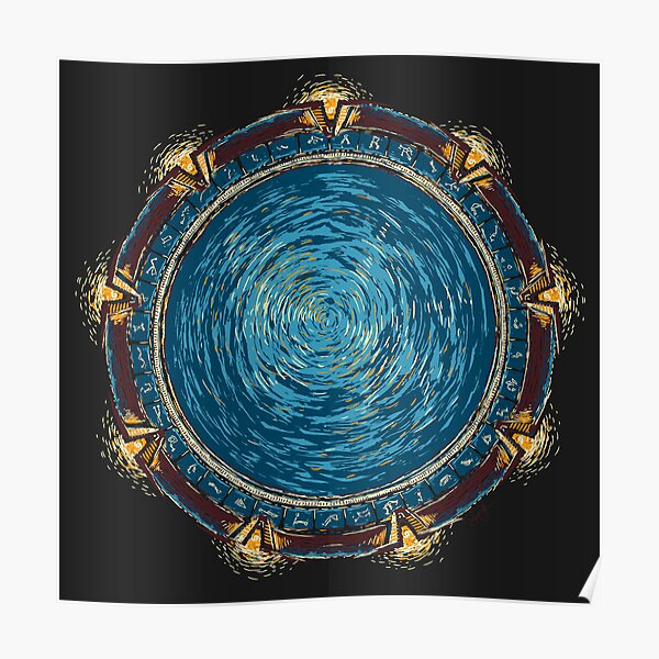 Starry Gate Poster