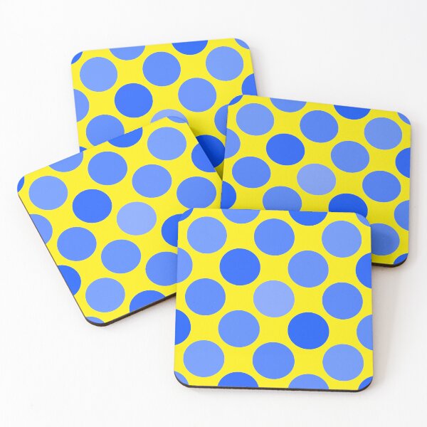 Item preview, Blue and Yellow Polkadot Pattern for Down Syndrome Awareness designed and sold by ADownLife.