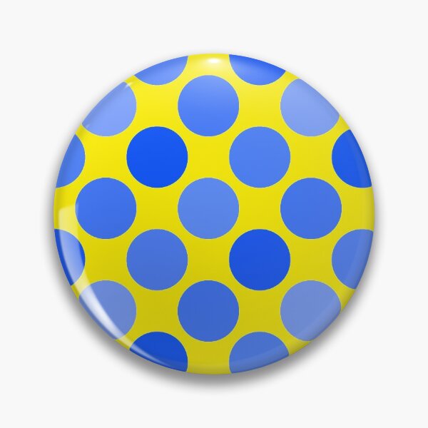 Item preview, Blue and Yellow Polkadot Pattern for Down Syndrome Awareness designed and sold by ADownLife.