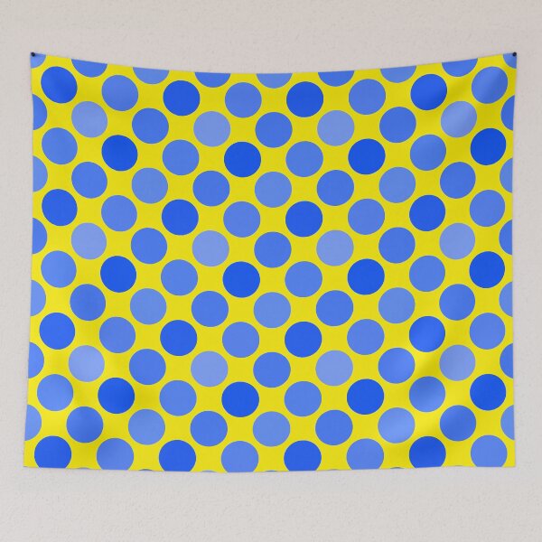 Item preview, Blue and Yellow Polkadot Pattern for Down Syndrome Awareness designed and sold by ADownLife.