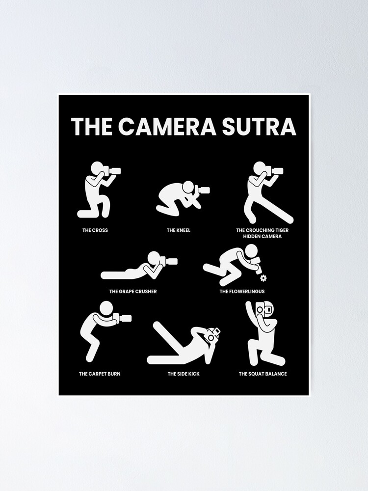 Poster for Sale avec l'œuvre « The Camera Sutra Gift Photographie