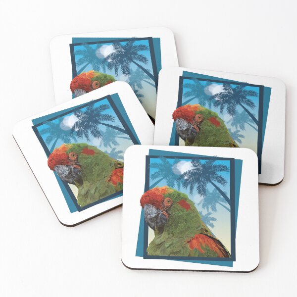 Item preview, Red-fronted macaw designed and sold by obscurite.