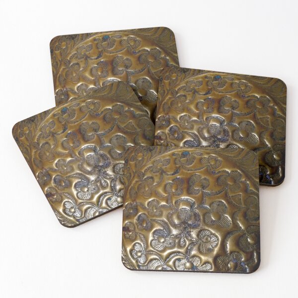 Item preview, antique brass tray designed and sold by Nickdavisinghe.
