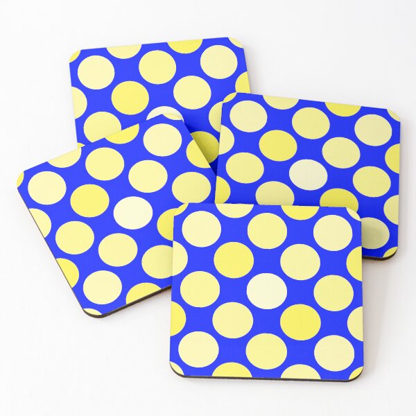 Item preview, Yellow and Blue Polkadot Pattern for Down Syndrome Awareness designed and sold by ADownLife.
