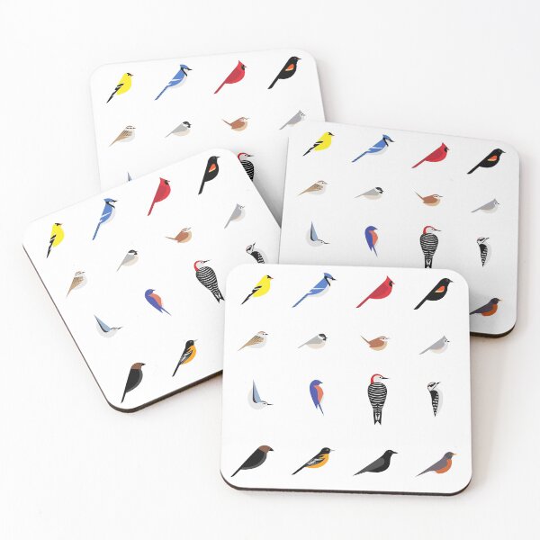 Item preview, Common Backyard Birds of North America  designed and sold by jspiggle.