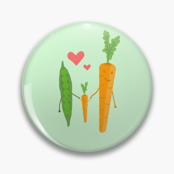 Item preview, Peas and Carrots Family designed and sold by Bitxle.