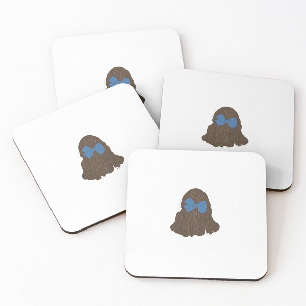 Item preview, Funny hair blue headscarves designed and sold by LU NA.
