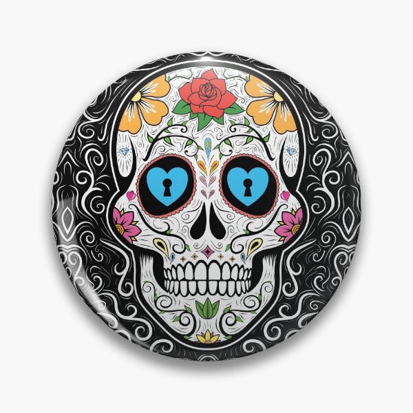 Item preview, Mexican Skull Day of the Dead designed and sold by Fangpunk.