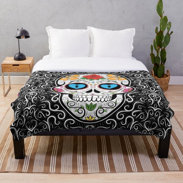 Item preview, Mexican Skull Day of the Dead designed and sold by Fangpunk.