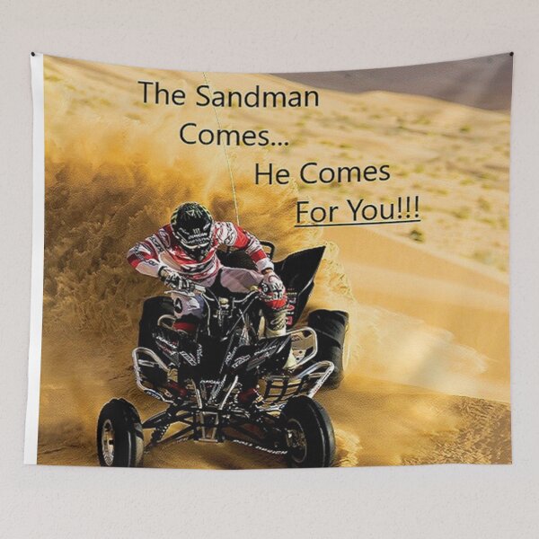 Item preview, Quad in the Sand! Mr Sandman on an ATV! Racing 4 Wheelers in the Dunes! designed and sold by Tim Thompson.