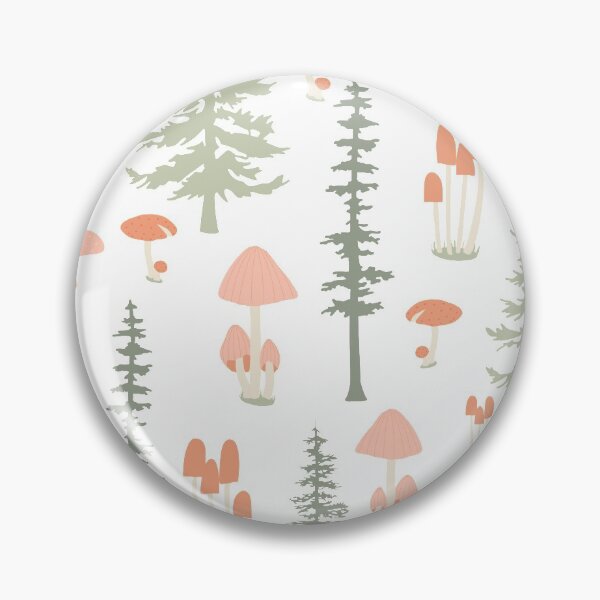 Item preview, Enchanted Forest Mushrooms and Trees designed and sold by IvyLemonStudio.