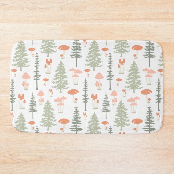 Item preview, Enchanted Forest Mushrooms and Trees designed and sold by IvyLemonStudio.