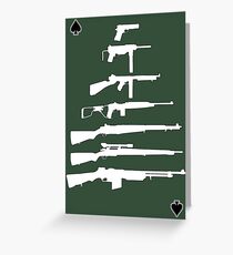 World War 2 Allied Armory Greeting Card