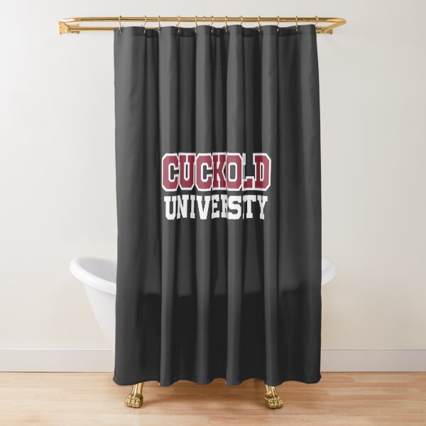 Cuckold Universität Duschvorhang