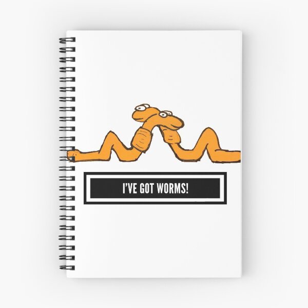 Item preview, I've Got Worms! designed and sold by homesteadswag.