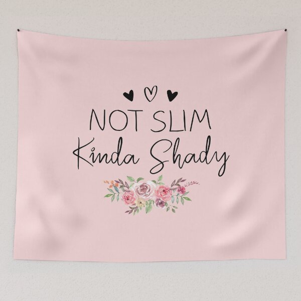 Item preview, Not Slim Kinda Shady designed and sold by meedTee.