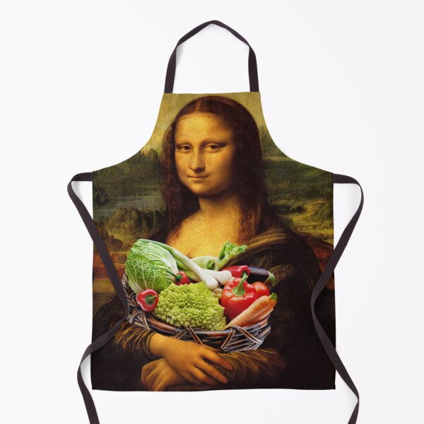 Item preview, Mona Lisa Loves Vegetables designed and sold by Mythos57.