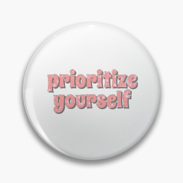 Item preview, prioritize yourself pink sparkle  designed and sold by autumngrxce.