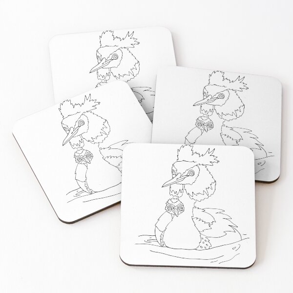 Item preview, Great-Crested Grebe designed and sold by nolessjess.
