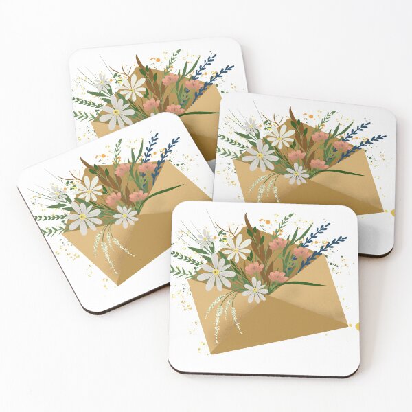 Item preview, Flowers in envelope. designed and sold by Pragatee.