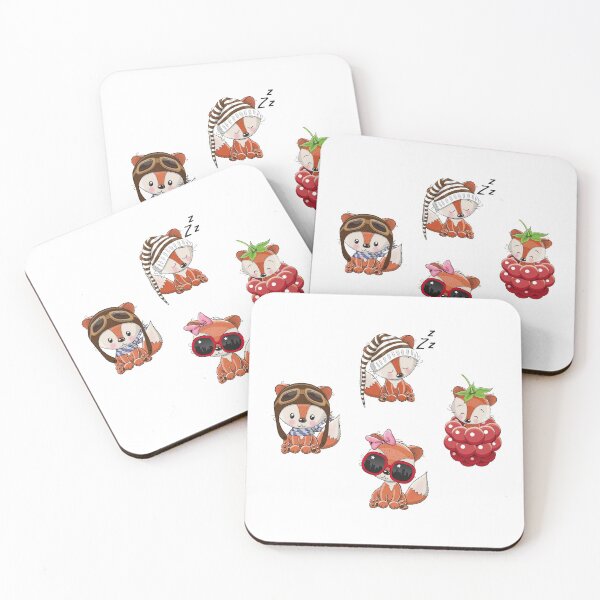 Item preview, Cute Foxes designed and sold by MisterGooseShop.